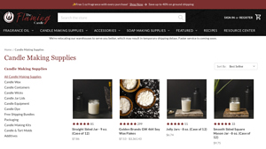 The Flaming Candle - Candle Making Supplies