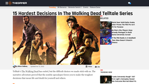 The Gamer - Episode 1 Choices