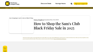 Sam's Club - Black Friday Sale 2025