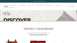 The Library Supply - Book Protection & Repair Solutions