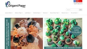 The Origami Paper Shop - Specialty Imported Origami Papers