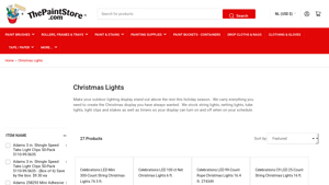 The Paint Store - Wholesale Christmas Lights