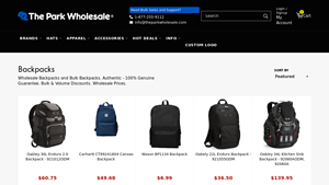 The Park Wholesale - Backpacks