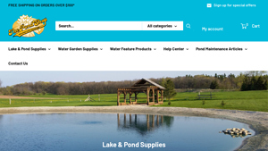 The Pond Shop - Pond Supplies & Algae Control