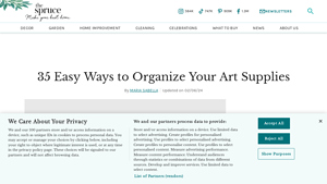 The Spruce - Organize Your Crafts