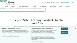The Spruce - Septic-Safe Cleaning Solutions