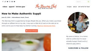 The Starving Chef - Supplì Rice Croquettes