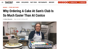 Sam's Club - Custom Cake Ordering