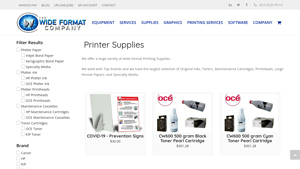 The Wide Format Company - Wide-Format Printing Supplies