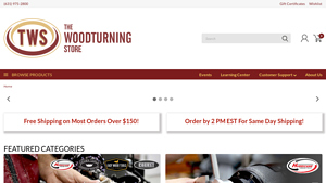 The Woodturning Store - Power Tools & Wood Products