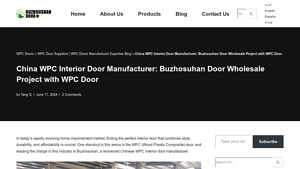 Buzhosuhan - WPC Interior Doors