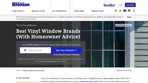 Castle - Best Vinyl Window Brand