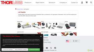 Thorlabs - Lab Supplies & Accessories