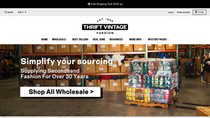 Thrift Vintage Fashion - Wholesale Secondhand Clothing