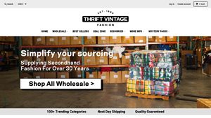 Thrift Vintage Fashion - Wholesale Secondhand Clothing