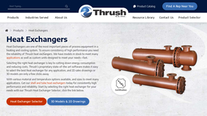 Thrush Co - Shell & Tube Heat Exchangers