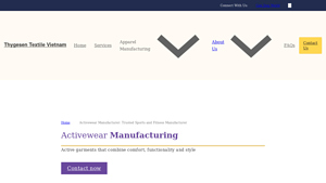 Thygesen Apparel - Custom Activewear Manufacturing