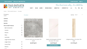 Tile Outlets - Porcelain Tile Options