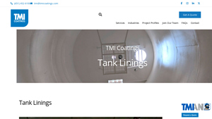 TMI Coatings - Tank Linings & Protective Coatings