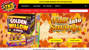 TNT Fireworks - Aerials & Ground-Based Fireworks