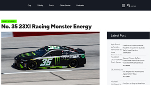 23XI Racing - Monster Energy Paint Scheme