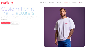 Too Fabric - Custom T-Shirt Manufacturing