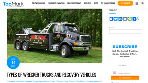 Top Mark Funding - Wrecker Trucks
