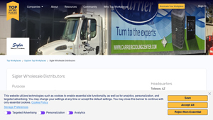 Sigler Wholesale Distributors - Top Workplace Insights