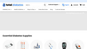 Total Diabetes Supply - Diabetic Supplies