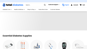 Total Diabetes Supply - Glucose Test Strips