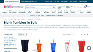 Totally Promotional - Blank Tumblers