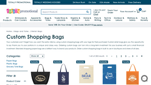 Branded Shopping Bags - Custom Bulk Orders