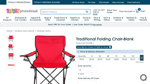 Totally Promotional - Traditional Folding Chairs