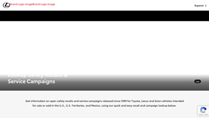 Toyota - Safety Recall Information