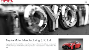 Toyota - Vehicle and Engine Manufacturing