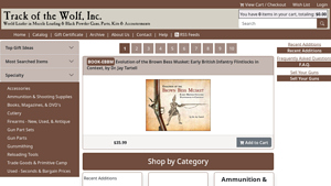 Track of the Wolf - Muzzle Loading Kits & Accoutrements