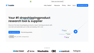 Tradelle - Dropshipping Product Research Tool