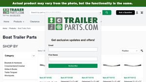 TrailerParts.com - Boat Trailer Hardware