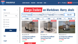 Trailers Plus - 5 X 8 Interstate LoadRunner Enclosed Cargo Trailer