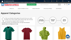 Transfer Express - Wholesale Apparel