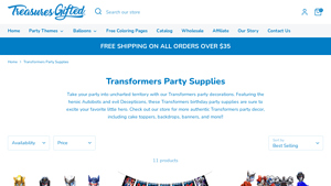 Transformers - Party Supplies
