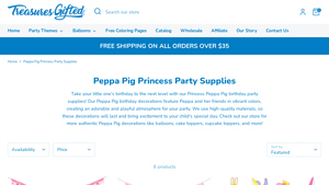 Peppa Pig - Princess Party Supplies