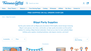 Blippi - Party Supplies