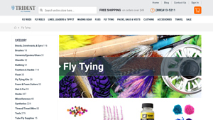 Trident Fly Fishing - Fly Tying Materials