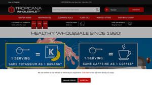 Tropicana Wholesale - Health and Sports Nutrition Supplements