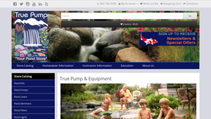 True Pump & Equipment - Pond Supplies