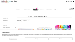 Tulip - Extra Large Tie-Dye Kits
