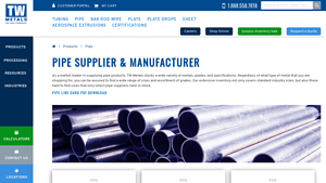TW Metals - Pipe Products