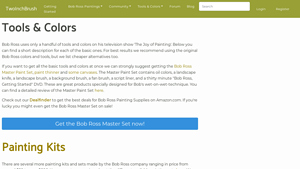 Bob Ross - Master Paint Set
