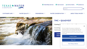 TX Water Co - Water & Wastewater Services